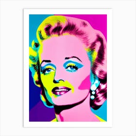 Bette Davis Pop Movies Art Movies Art Print