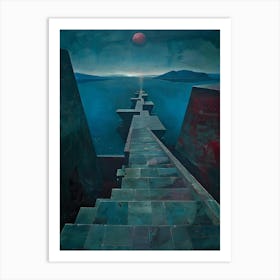 'The Path To The Sea' Art Print