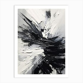 Black Art Painting 11 Art Print