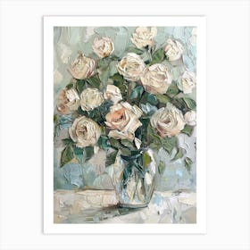 A World Of Flowers Rose 3 Painting Art Print