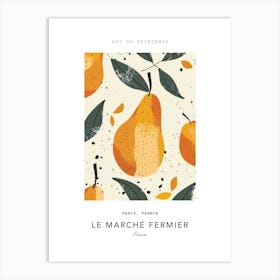 Pears Le Marche Fermier Poster 1 Art Print