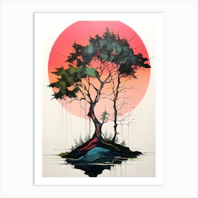 Tree Art Print Art Print