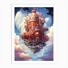 Castle In The Sky 8 Art Print