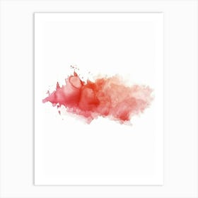 Watercolor Splatter 2 Art Print