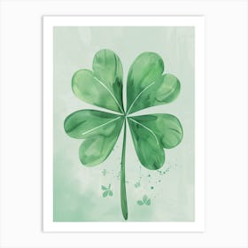 Four Leaf Clover Art Print