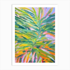 Sago Palm 2 Impressionist Painting Art Print