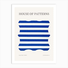 Stripes Pattern Poster 11 Art Print