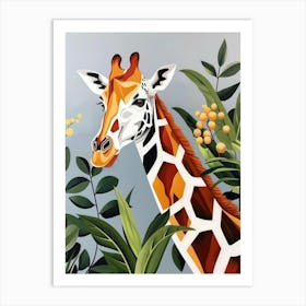 Giraffe 162 Art Print