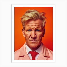 Gordon Ramsay Fashion Art Art Print