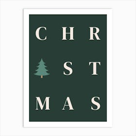 Christmas Tree Art Print