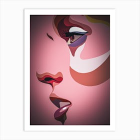 Portrait Of A Woman 3 Art Print