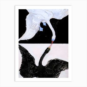 Hilma Af Klint Swans Art Print