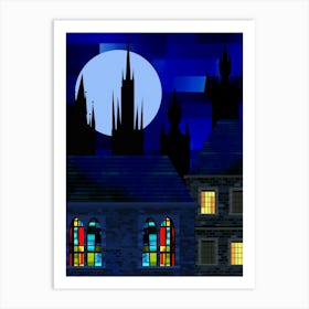 Gothic City Art Print