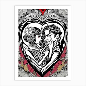 Love Heart Art Print