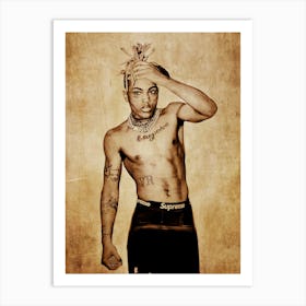 Tyga - Tattooed Man Art Print