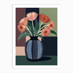 Flowers In A Vase 30 Art Print