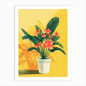 Plant In A Pot 15 Art Print