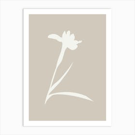 Simple flower Art Print