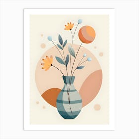 Flowers In A Vase 132 Art Print