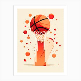 Basketball Victory Art Print