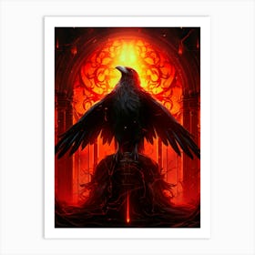 Raven 1 Art Print