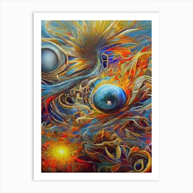 Fractal Fantasia Art Print