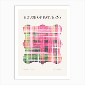 Textile Pattern Poster 20 Art Print