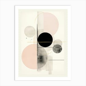 Abstract Circles 25 Art Print