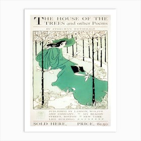 The House Of The Trees, Ethel Reed Art Print