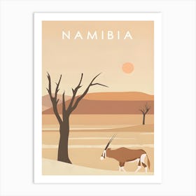 Namibia Print Namibian Dunes Poster Sossusvlei Desert Africa Wall Art Print