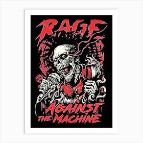 Rage Against The Machine 2 Art Print