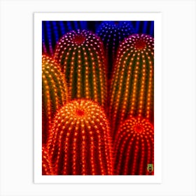 Colorful cactus 202307011715233rt1pub Art Print