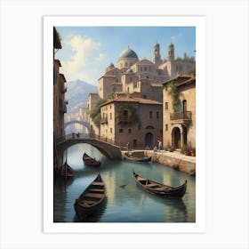 Venice Canal 15 Art Print