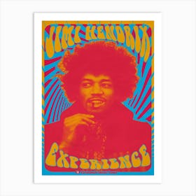 Jimi Hendrix Music Gig Concert Poster Classic Retro Rock Vintage Wall Art Print Decor Canvas Poster Art Print