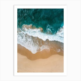 Aerial View Of A Beach 69 Art Print