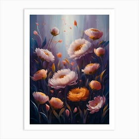 Flowers In The Sun 1 Art Print