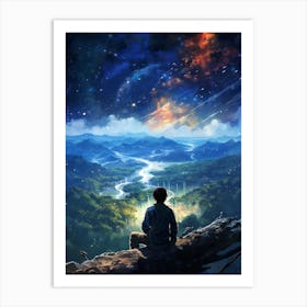 Starry Sky Art Print