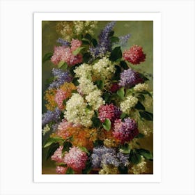 Lilac Painting 1 Flower Art Print