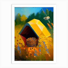 Pollen Beehive 3 Painting Art Print