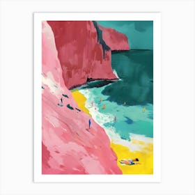 Pink Cliffs Art Print