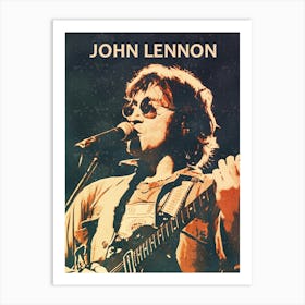 John Lennon 6 Art Print