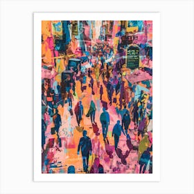 Nyc Cityscape Art Print