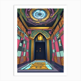 Room In A Game Art Print