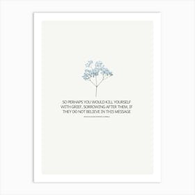 Sylvia Plath Art Print