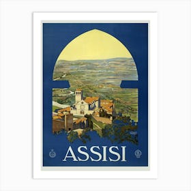 Assisi Art Print