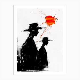 Silhouettes Art Print