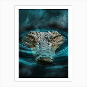 Alligator Art Print