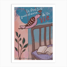 Le Festival Poetique Art Print