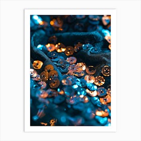 Sequins 2 Art Print