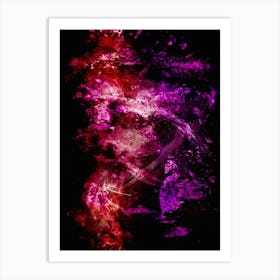 Speed of light Art Print